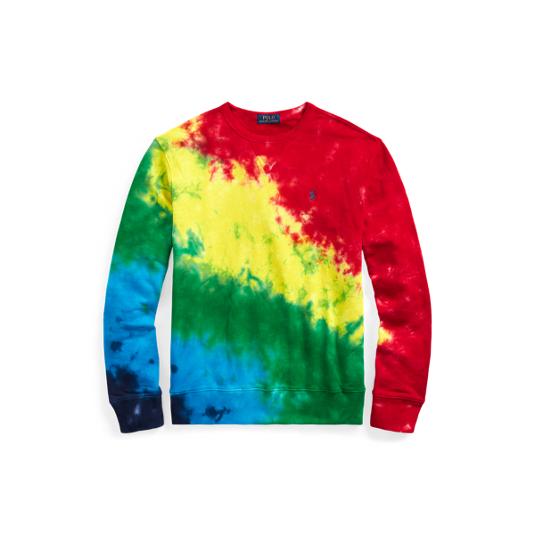 Tie Dye Terry Sweatshirt for Men Ralph Lauren UK