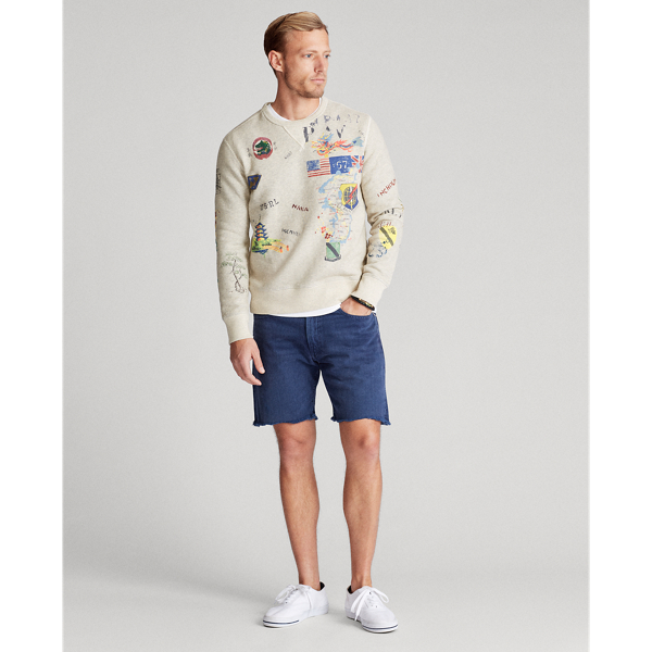 Sweat &agrave; motif Polo Ralph Lauren en Chin&eacute; sport clair 3
