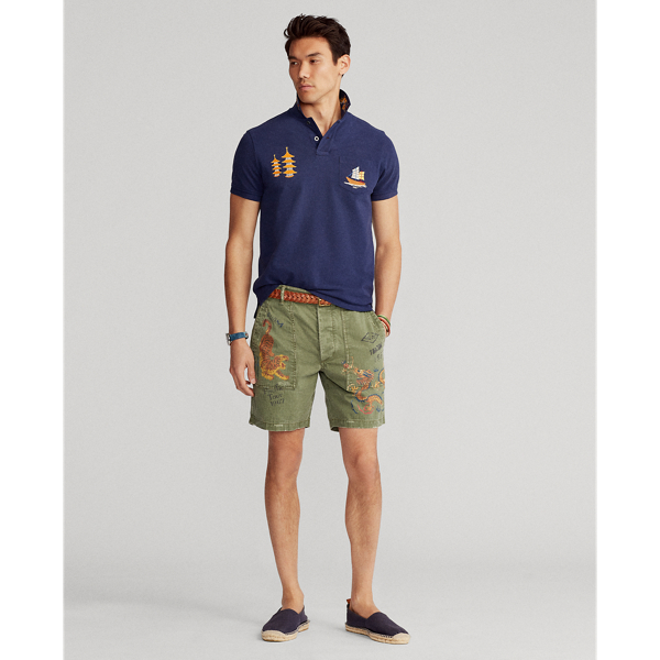 Polo Tour Custom Slim Fit Polo Ralph Lauren en Cobalto oscuro 3