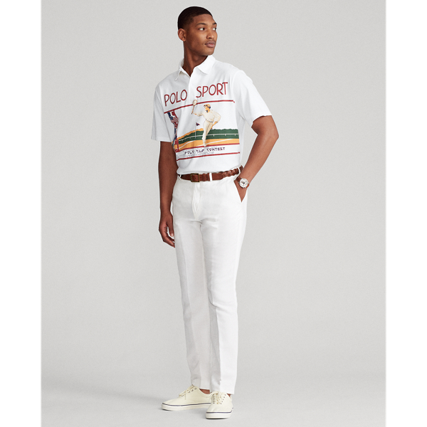 White Classic Fit Polo Cup Polo Polo Ralph Lauren 4