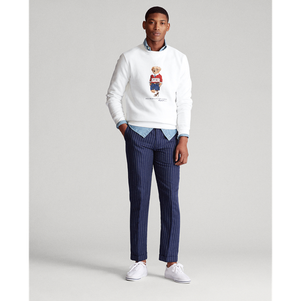 Sweat en molleton Polo Bear Polo Ralph Lauren en Blanc 3