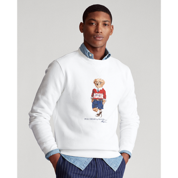 Polo Bear Fleece Sweatshirt for Men Ralph Lauren NL