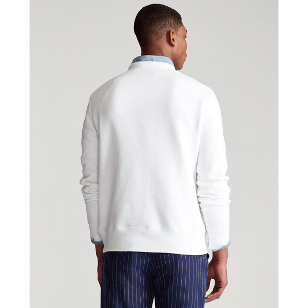 Sweat en molleton Polo Bear Polo Ralph Lauren en Blanc 4