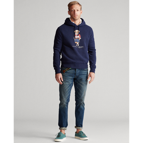 Polo Bear Fleece Hoodie Polo Ralph Lauren em Cruise Navy 3