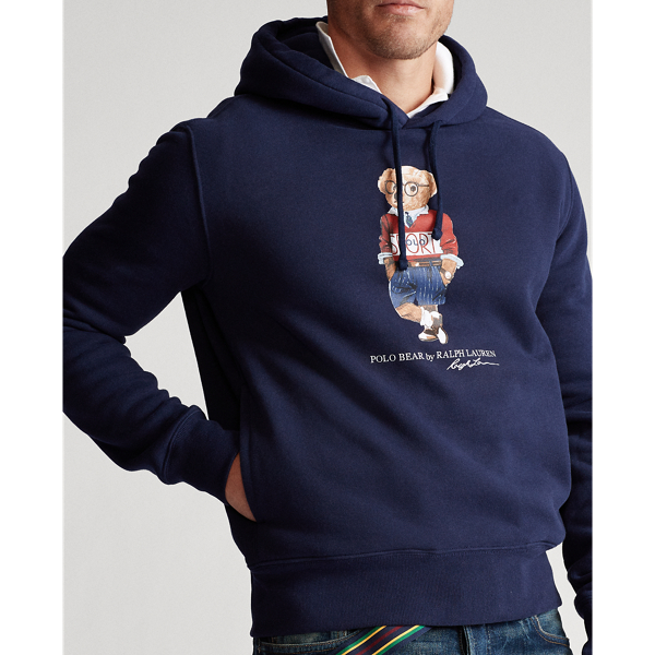 Polo Bear Fleece Hoodie Polo Ralph Lauren em Cruise Navy 5