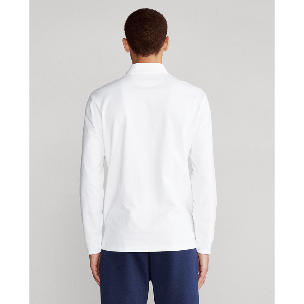 White Classic Fit Polo Sport Rugby Polo Ralph Lauren 4
