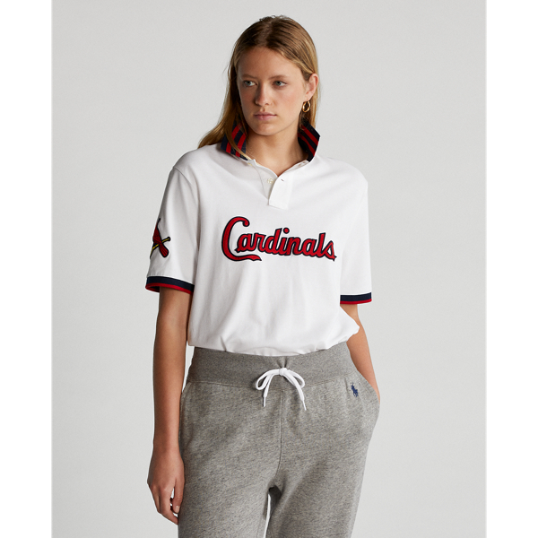 White Polo Ralph Lauren Cardinals Polo Shirt Polo Ralph Lauren 6