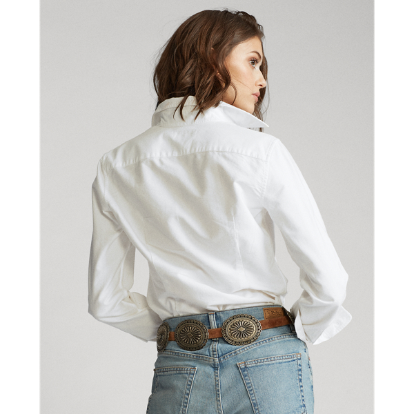 Slim-Fit Oxfordhemd Polo Ralph Lauren in Wei&szlig; 5