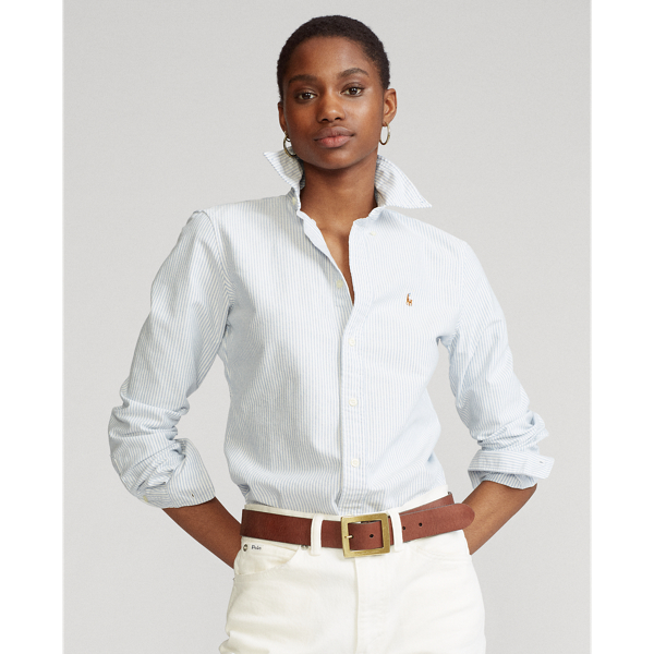 Slim Fit Cotton Oxford Shirt for Women Ralph Lauren BH