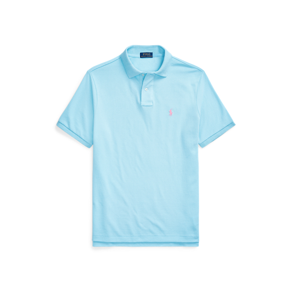 Turquoise Nova The Iconic Mesh Polo Shirt Polo Ralph Lauren 2
