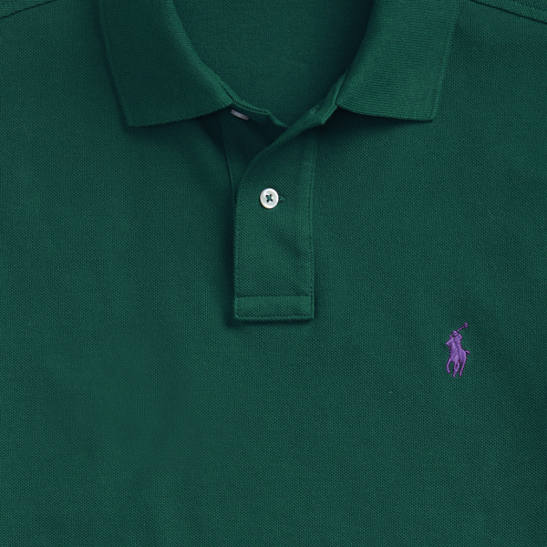 New Forest / Purple The Iconic Classic Fit Mesh Polo Polo Ralph Lauren 7