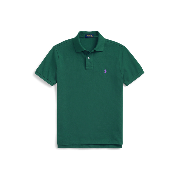 New Forest / Purple The Iconic Classic Fit Mesh Polo Polo Ralph Lauren 2