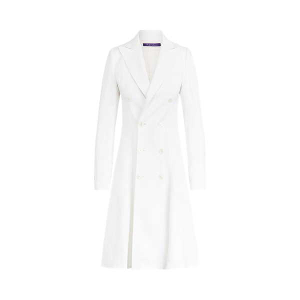 Zoie Linen-Blend Day Dress Ralph Lauren Collection 1