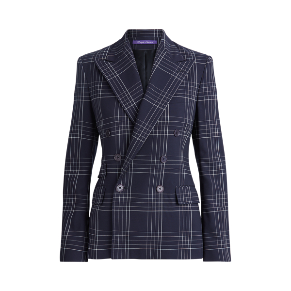 Chaqueta de lana a cuadros Elias Ralph Lauren Collection en 1
