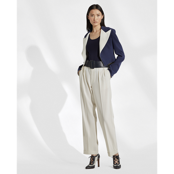 Navy/Cream Cassie Cady Jacket Ralph Lauren Collection 4