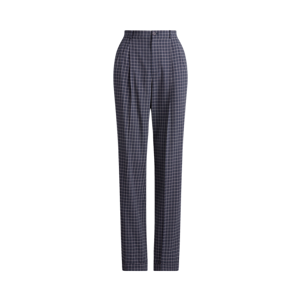 Andela Checked Wool Trouser Ralph Lauren Collection 1