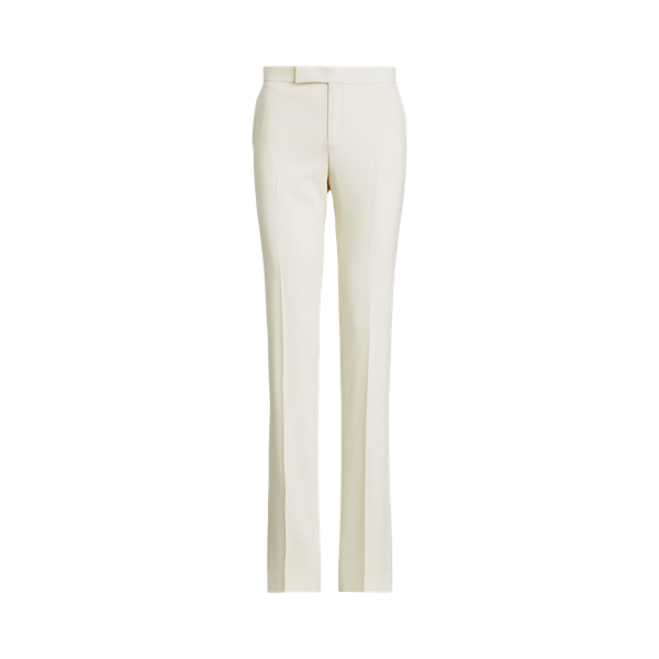 Pantalon Seth en gabardine de laine Ralph Lauren Collection en Antique Cream 2