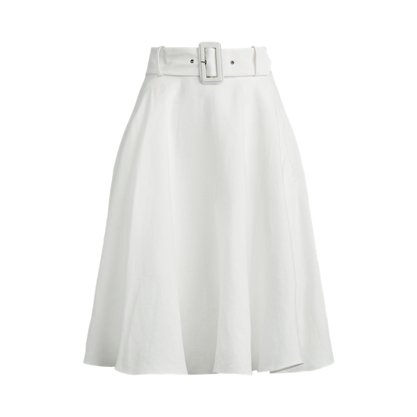 Madelyn Linen Skirt Ralph Lauren Collection em 1