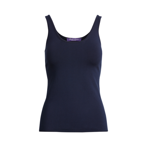 Silk-Blend Tank Top Ralph Lauren Collection 1