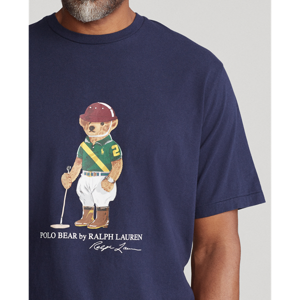 Cruise Navy Polo Bear Jersey T-Shirt Big & Tall 6
