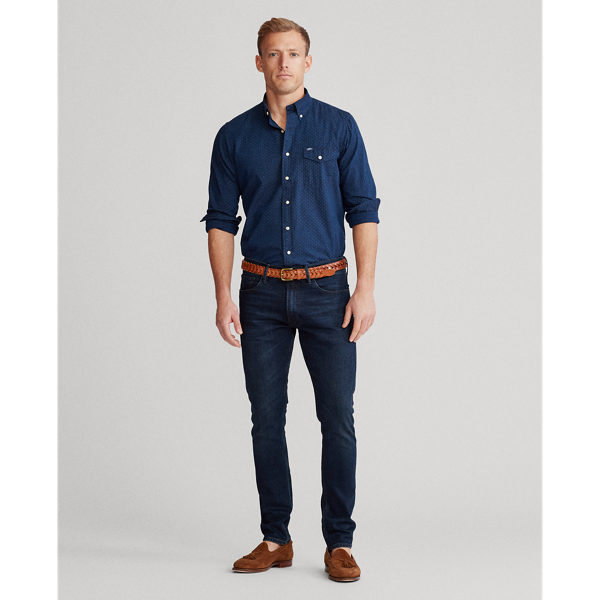 Indigo Dot Classic Fit Indigo Dot Shirt Big & Tall 3
