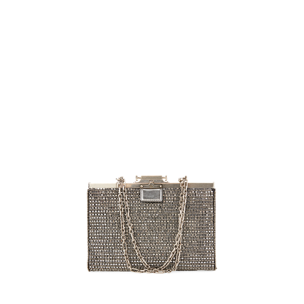 Cartera de mano de noche adornada