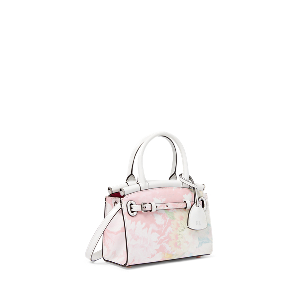 Mini sac&nbsp;RL50 fleuri Ralph Lauren Collection en Fleuri rose multi 2
