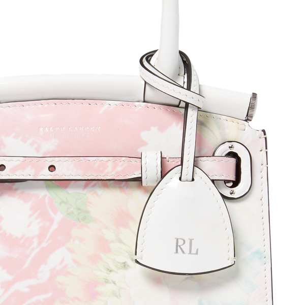 Mini sac&nbsp;RL50 fleuri Ralph Lauren Collection en Fleuri rose multi 5