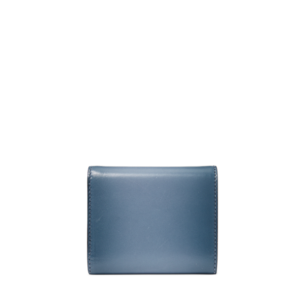Denim Petite Hinge-Lock Wallet Ralph Lauren Collection 2