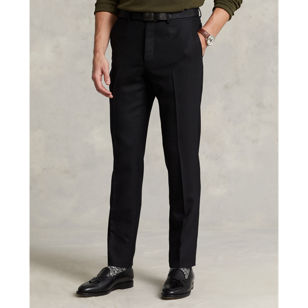 Black Polo Traveller Wool Trouser Polo Ralph Lauren 4