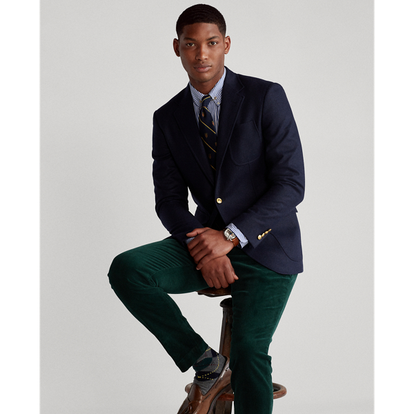 Navy Polo Stretch Flannel Blazer Polo Ralph Lauren 8