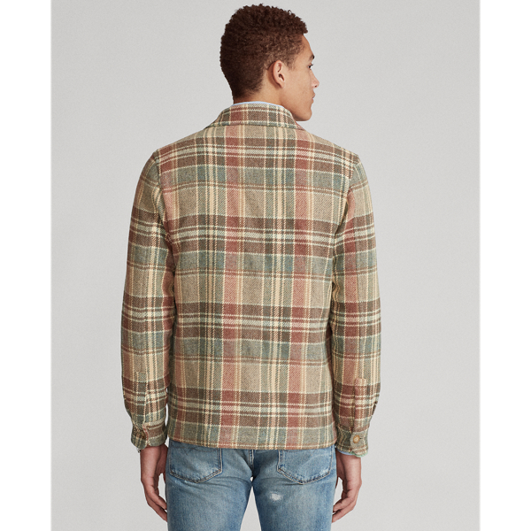 Multi Tonal Plaid Plaid Wool Tweed Sport Coat Polo Ralph Lauren 5