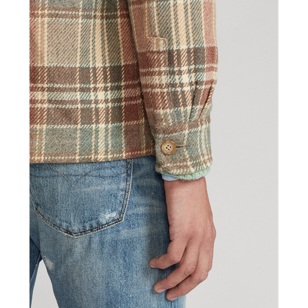 Multi Tonal Plaid Plaid Wool Tweed Sport Coat Polo Ralph Lauren 7