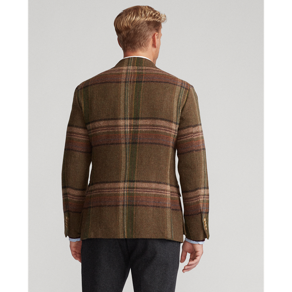 Olive/Maroon/Jewel The RL67 Blanket Plaid Jacket Polo Ralph Lauren 6