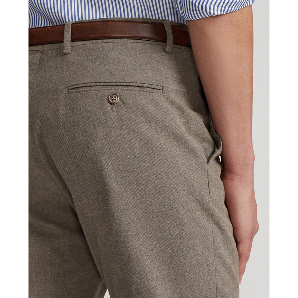 Taupe Stretch Cotton Suit Trouser Polo Ralph Lauren 6