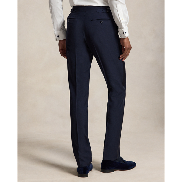 Navy Barathea Tuxedo Trouser Polo Ralph Lauren 5