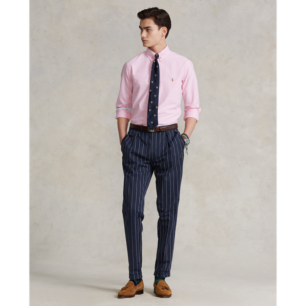 Camisa Oxford Slim Fit Polo Ralph Lauren en Rosa nuevo 4