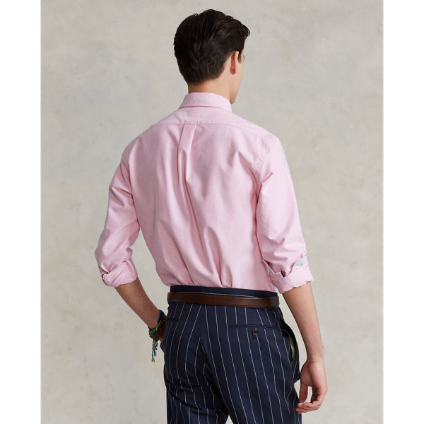 Camisa Oxford Slim Fit Polo Ralph Lauren en Rosa nuevo 5
