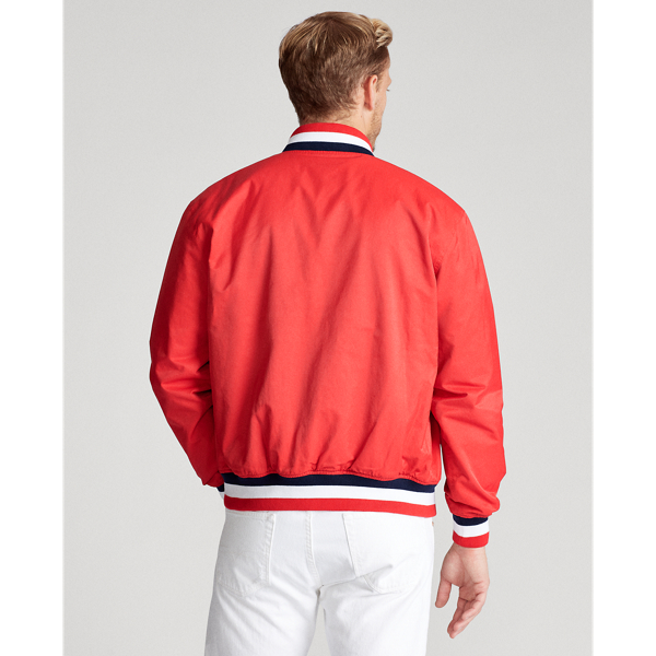 Rl Red Polo RL Baseball Jacket Polo Ralph Lauren 4