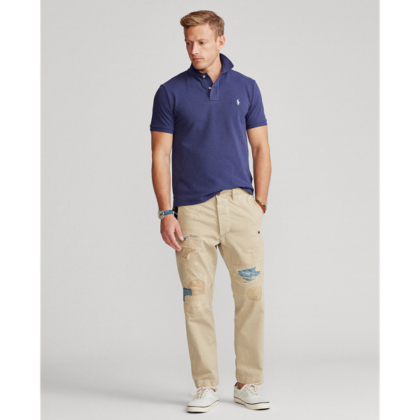 Boathouse Navy Slim Fit Mesh Polo Shirt Polo Ralph Lauren 4