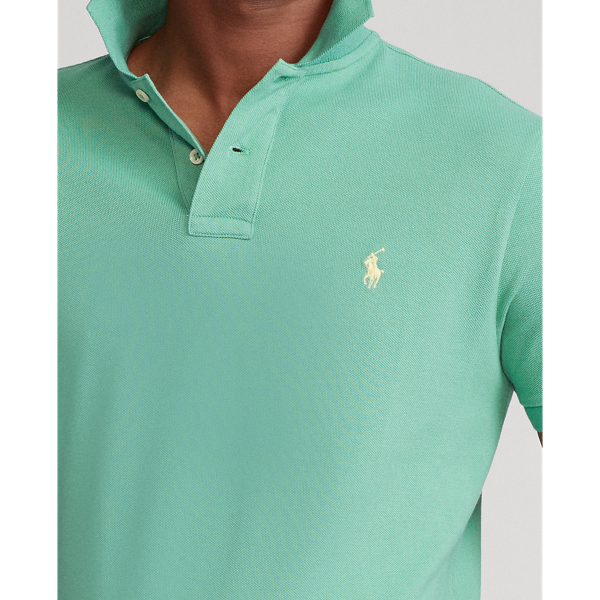 Haven Green Slim Fit Mesh Polo Shirt Polo Ralph Lauren 5