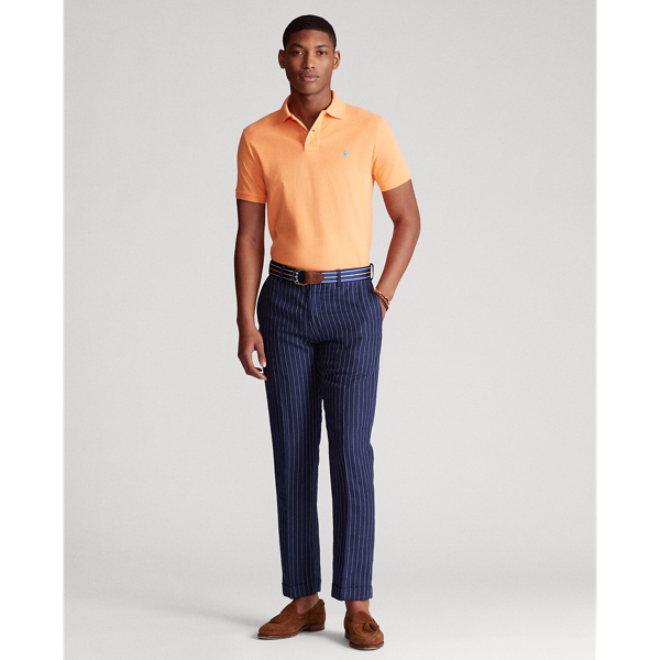 Orange Flash/C41Ant Slim Fit Mesh Polo Shirt Polo Ralph Lauren 3