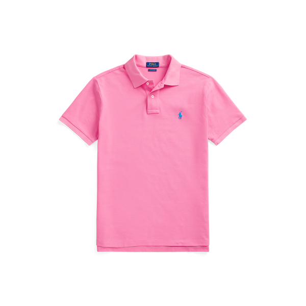 Slim Fit Mesh Polo Shirt Polo Ralph Lauren em 1