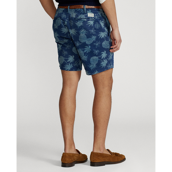 Navy/Pineapple/Palms Straight Fit Tropical Short Polo Ralph Lauren 5