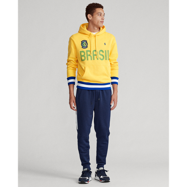 Kapuzenshirt Brasilien Polo Ralph Lauren in Gelbflosse 3