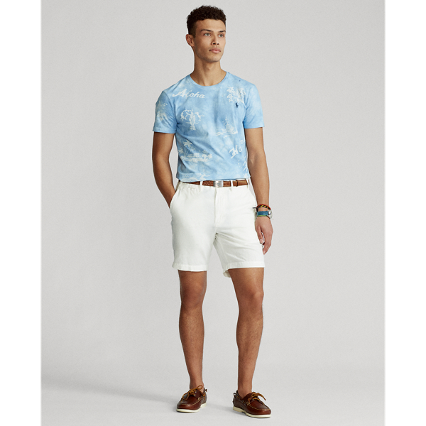 Nimes Blue Print Custom Slim Hawaiian T-Shirt Polo Ralph Lauren 3