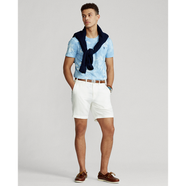 Nimes Blue Print Custom Slim Hawaiian T-Shirt Polo Ralph Lauren 7