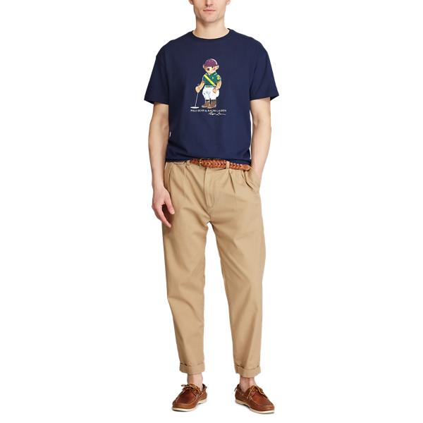 Cruise Navy Custom Slim Polo Bear T-Shirt Polo Ralph Lauren 2