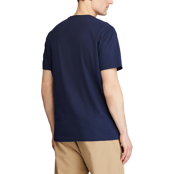 Cruise Navy Custom Slim Polo Bear T-Shirt Polo Ralph Lauren 4