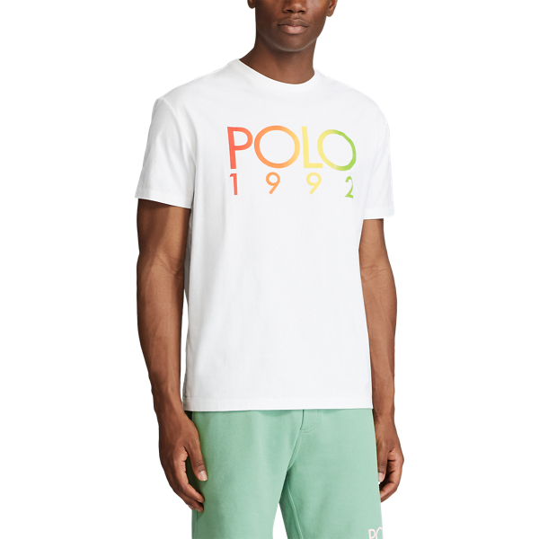 White Custom Slim Polo 1992 T-Shirt Polo Ralph Lauren 5